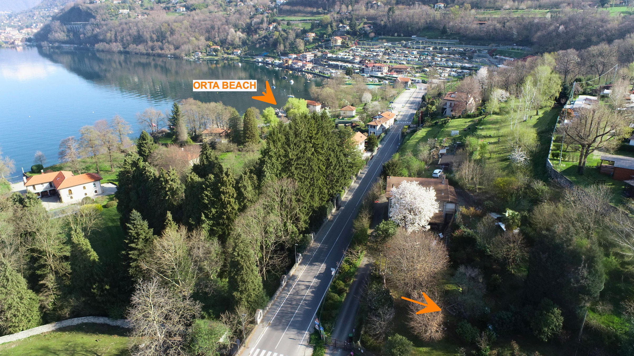 1 - Orta San Giulio   Terreno edificabile esclusivo - 1.500 mq. Per la costruzione di una villa, in posizione strategica. Orta San Giulio